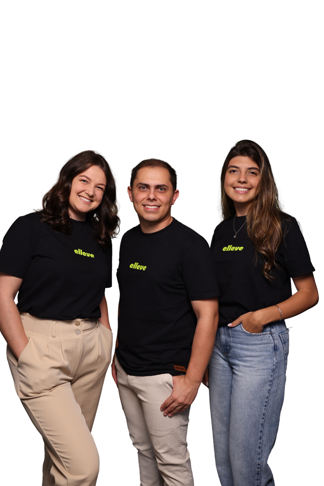 Equipe da Elleve reunida para fotografia.